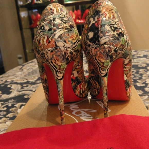 Christian Louboutin 120mm So Kate python/snakeskin - Picture 5 of 6